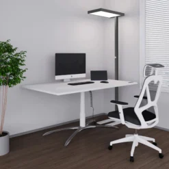 LUMANOVA | LED Stehleuchte - Stehlampe Schwarz