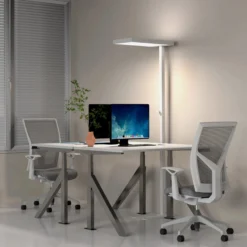 LUMANOVA | LED Stehleuchte - Stehlampe Weiß