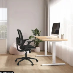 Malio - Home Office Bürostuhl Schwarz