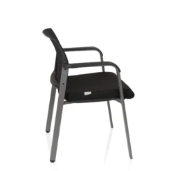 MEET - Vierfußstuhl Schwarz