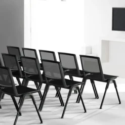 MEET WA - Besucherstuhl Konferenzstuhl Schwarz