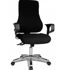 MELBOURNE AL X3 - Profi Bürostuhl Schwarz