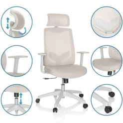 MIKEO W - Home Office Bürostuhl Beige
