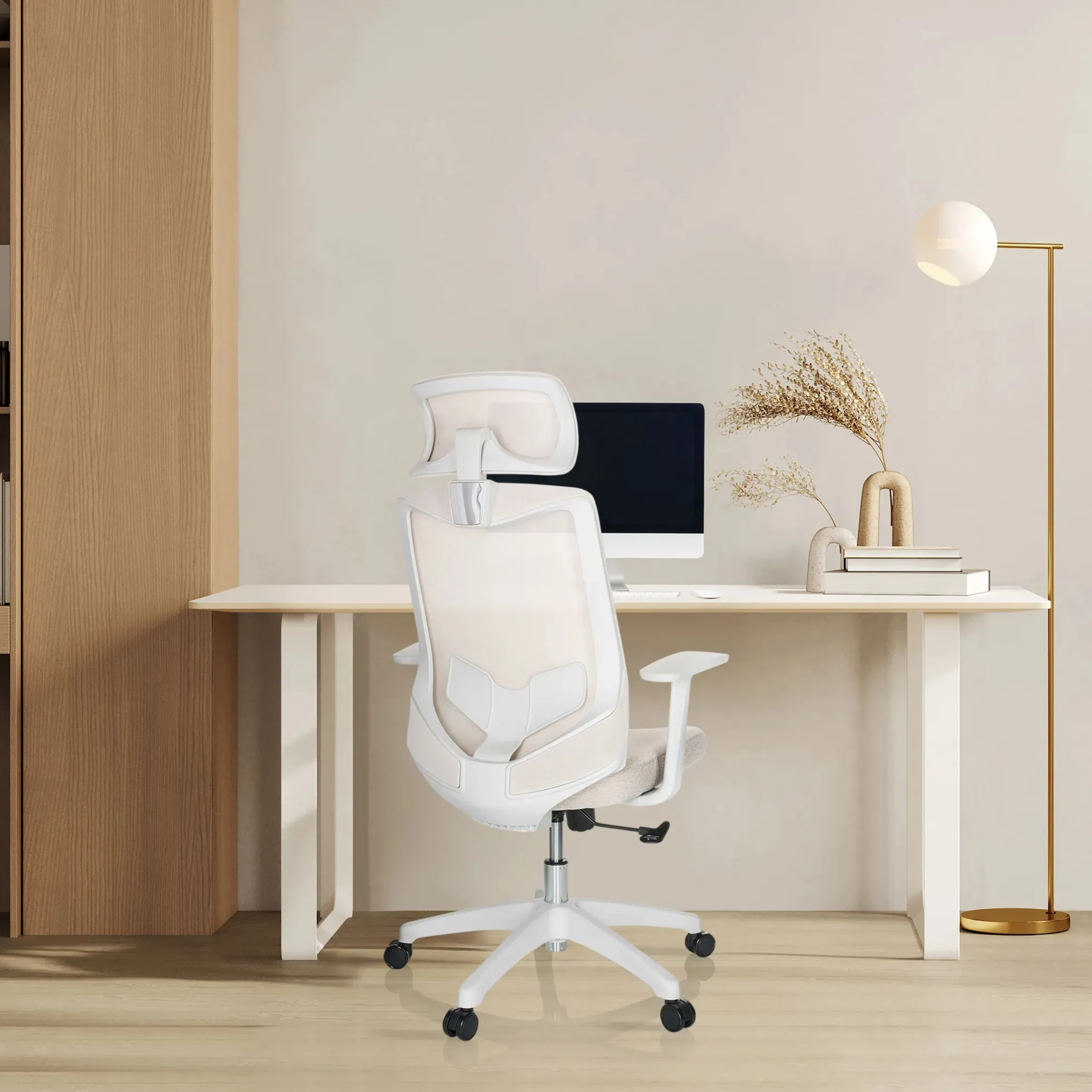 MIKEO W - Home Office Bürostuhl Beige