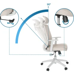 MIKEO W - Home Office Bürostuhl Beige