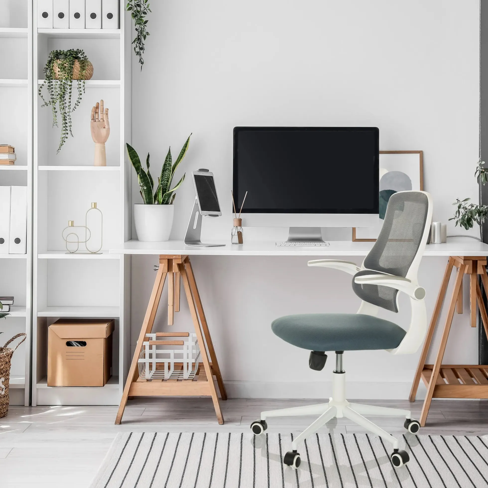 MIKO W ECO - Home Office Bürostuhl Grau