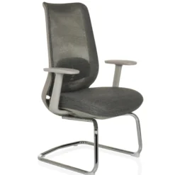 MILESTON V - Freischwinger Grau