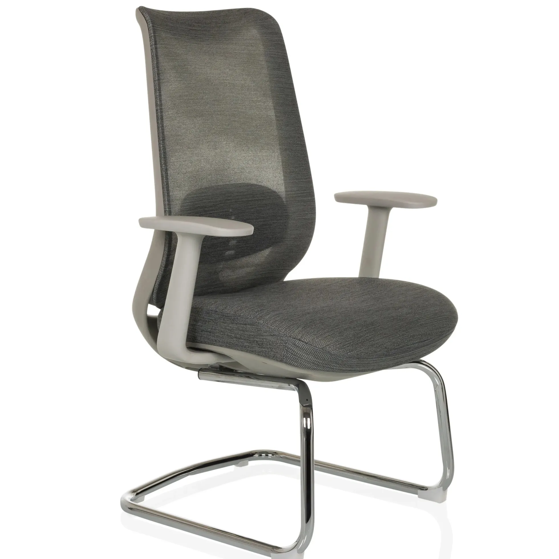 MILESTON V - Freischwinger Grau