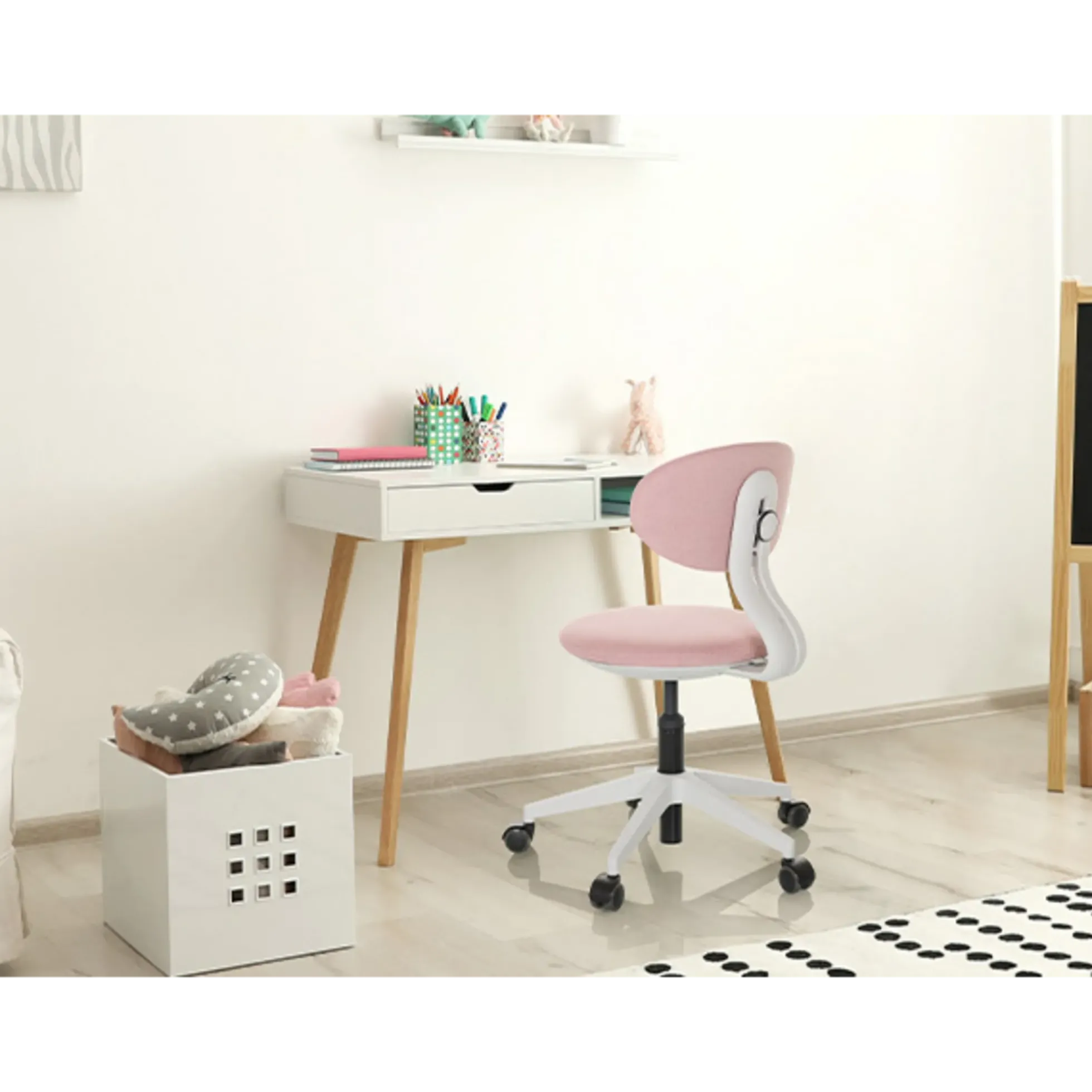 MINIMOVO - Kinderdrehstuhl Rosa