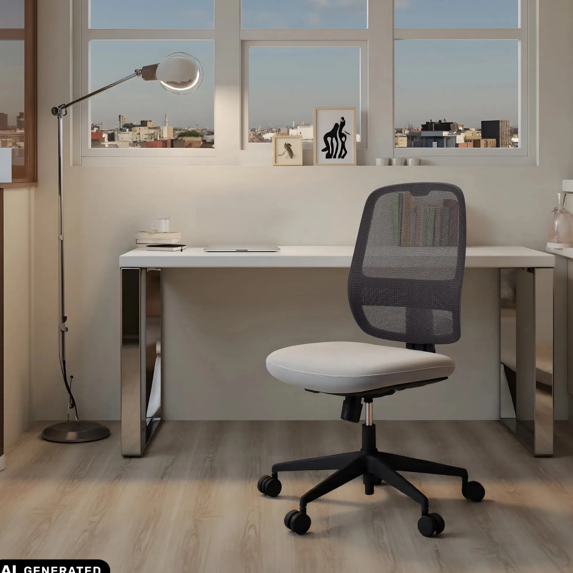 Minoro B - Profi Bürostuhl Grau