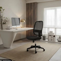 Minoro B - Profi Bürostuhl Schwarz