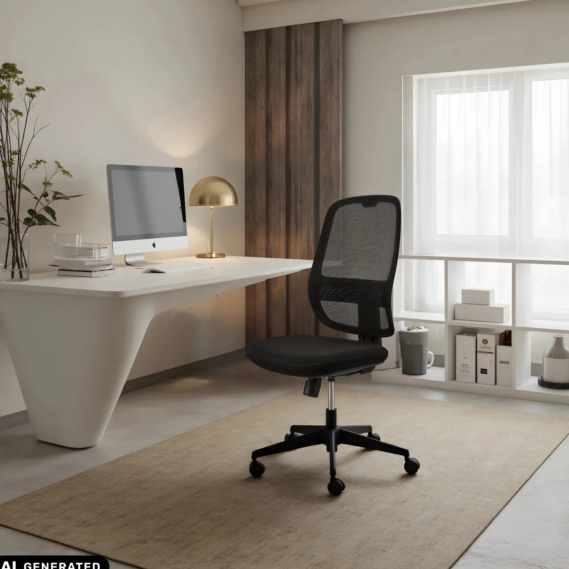 Minoro B - Profi Bürostuhl Schwarz