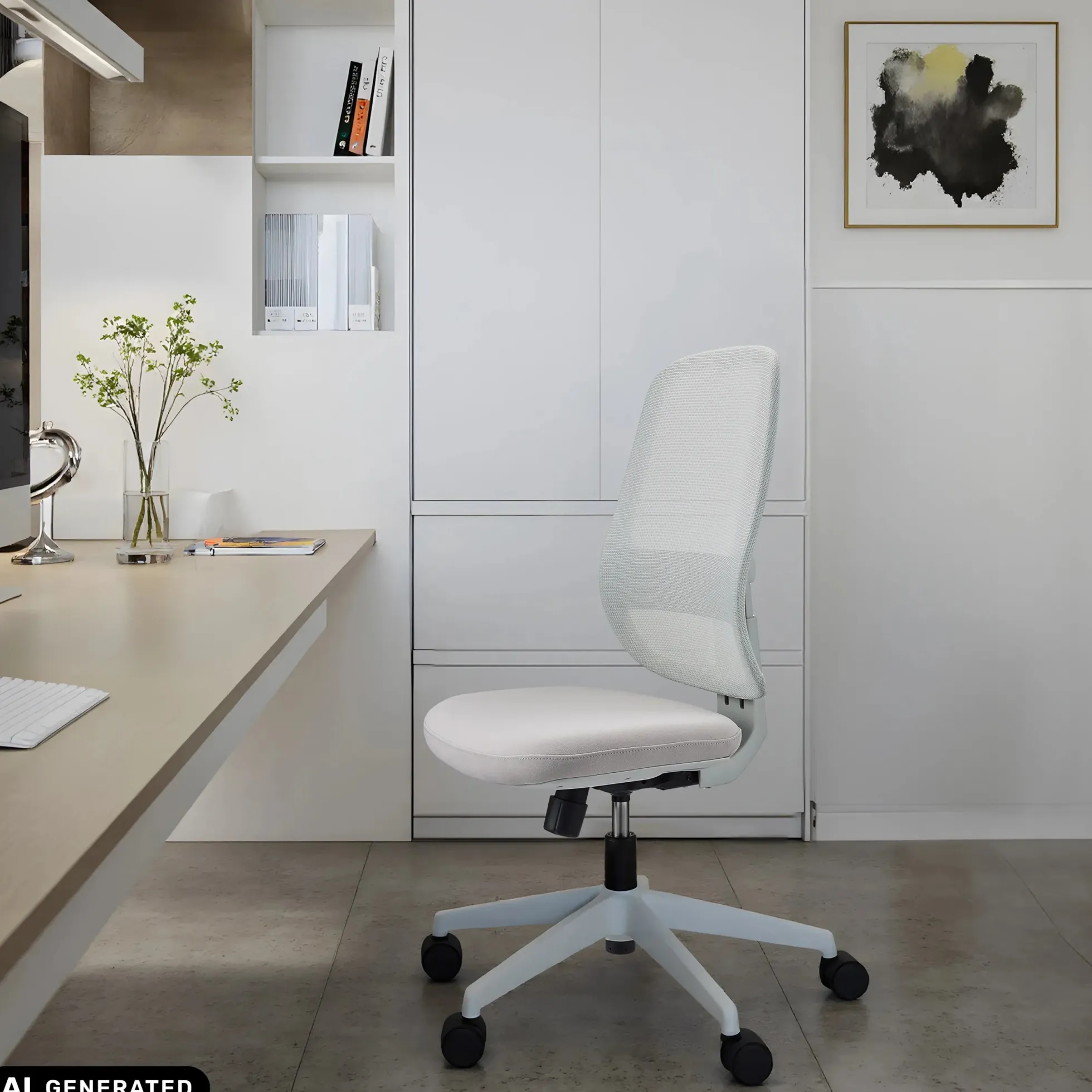 Minoro W - Profi Bürostuhl Taupe