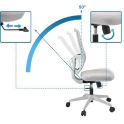 Minoro W - Profi Bürostuhl Taupe