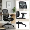 Mirou - Profi Bürostuhl Schwarz