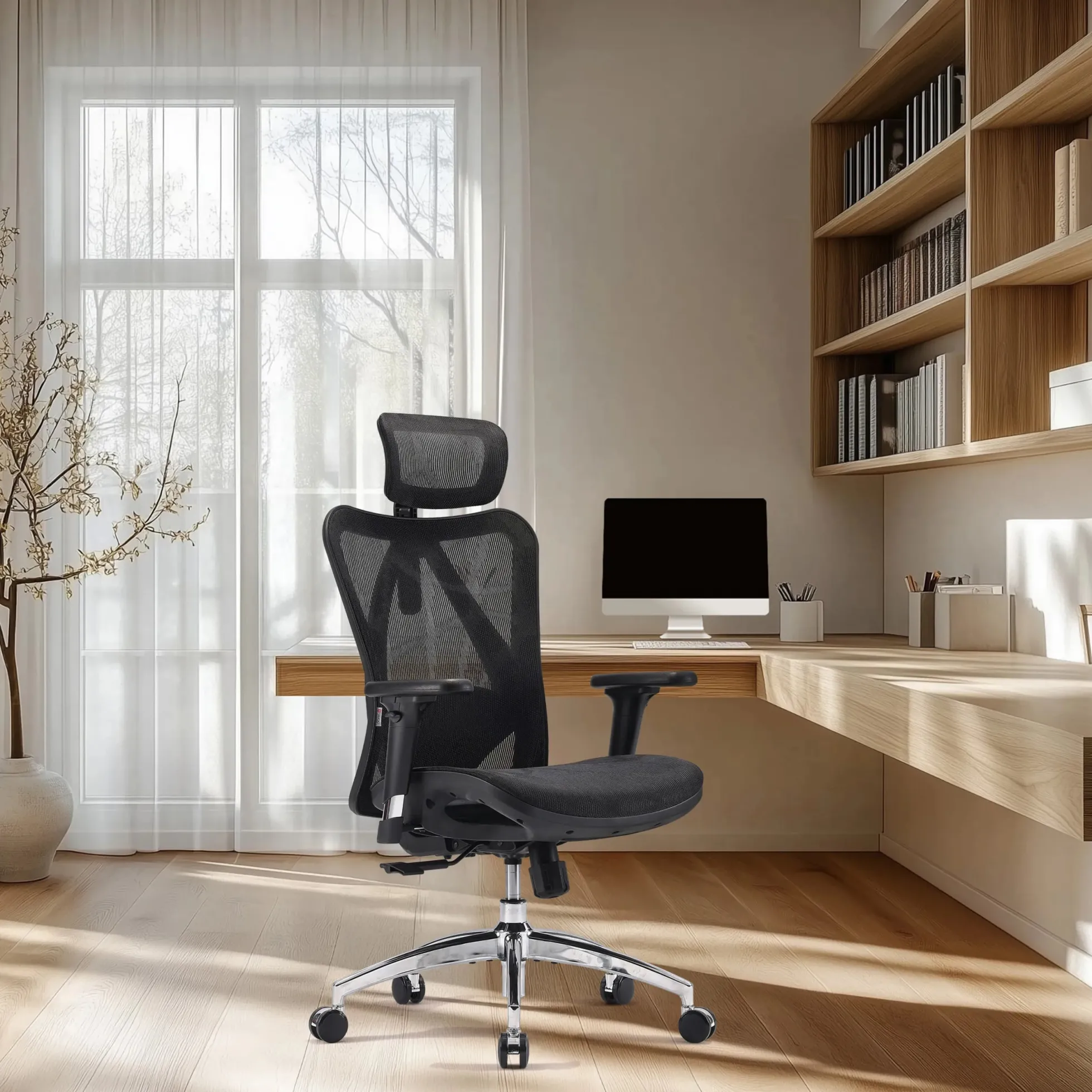 M57-M015 | Sihoo - Profi Bürostuhl Schwarz