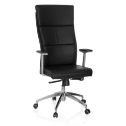 MONZA 20 - Luxus Chefsessel Schwarz