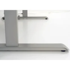 MOVE 3 Premium B 160 | 160x180 | Schreibtisch elektrisch höhenverstellbar - Stehschreibtisch Weiß/Anthrazit