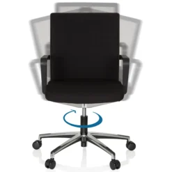 MOVE-TEC 3D - Profi Bürostuhl Schwarz