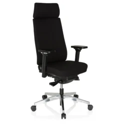 MOVE-TEC PRO 3D - Profi Bürostuhl Schwarz