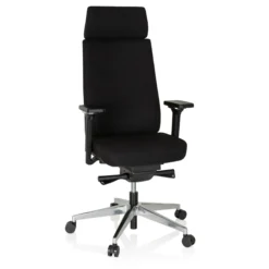 MOVE-TEC PRO 3D - Profi Bürostuhl Schwarz