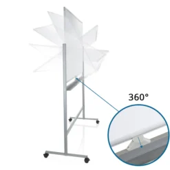 MULTIBOARD I - Whiteboard Weiß/Silber