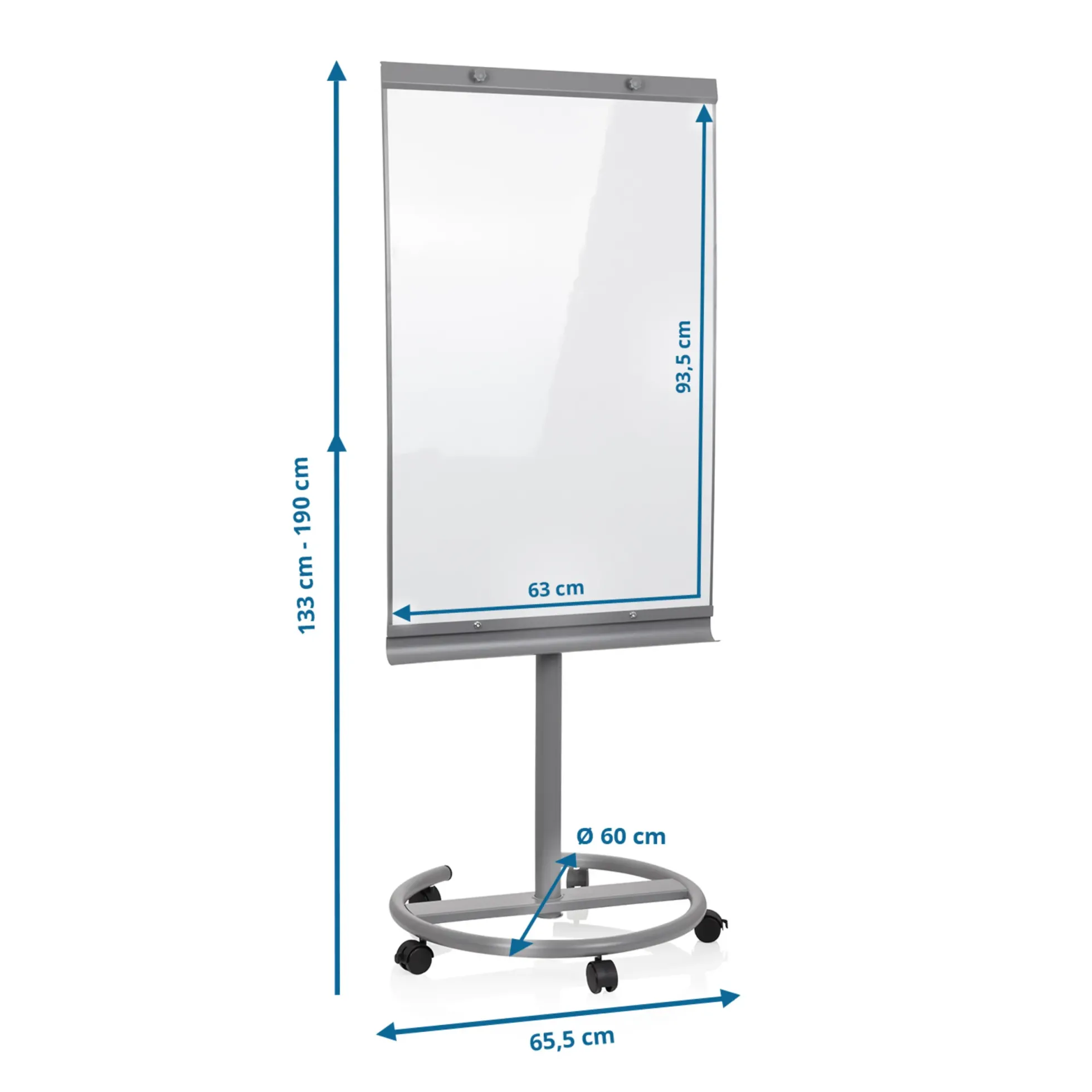 MULTIBOARD - Whiteboard Silber