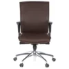 MURANO 10 - Luxus Chefsessel Dunkelbraun