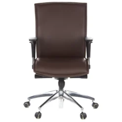 MURANO 10 - Luxus Chefsessel Dunkelbraun
