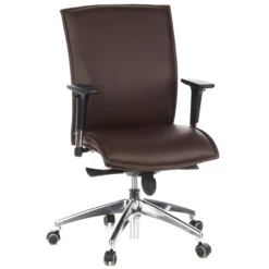 MURANO 10 - Luxus Chefsessel Dunkelbraun