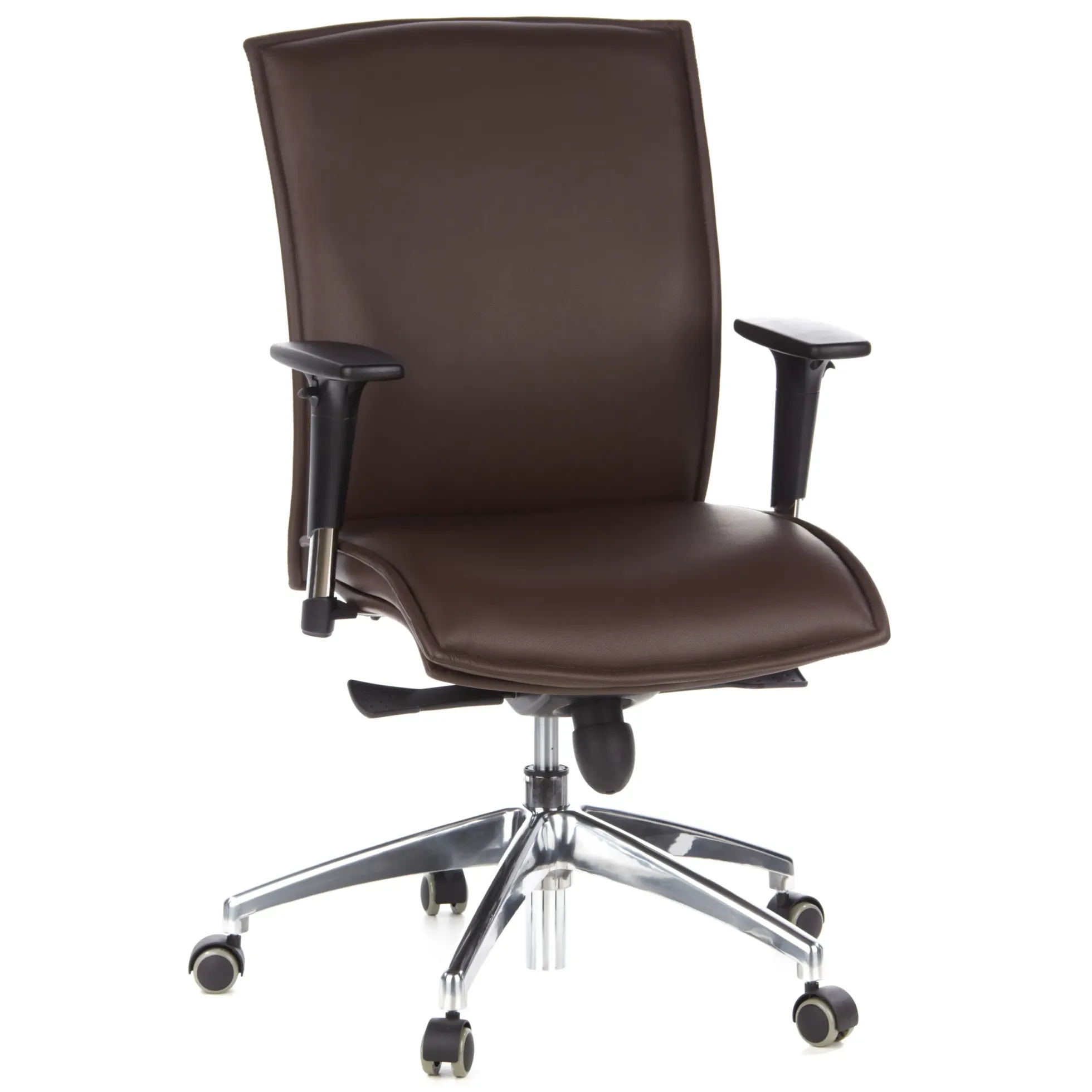 MURANO 10 - Luxus Chefsessel Dunkelbraun