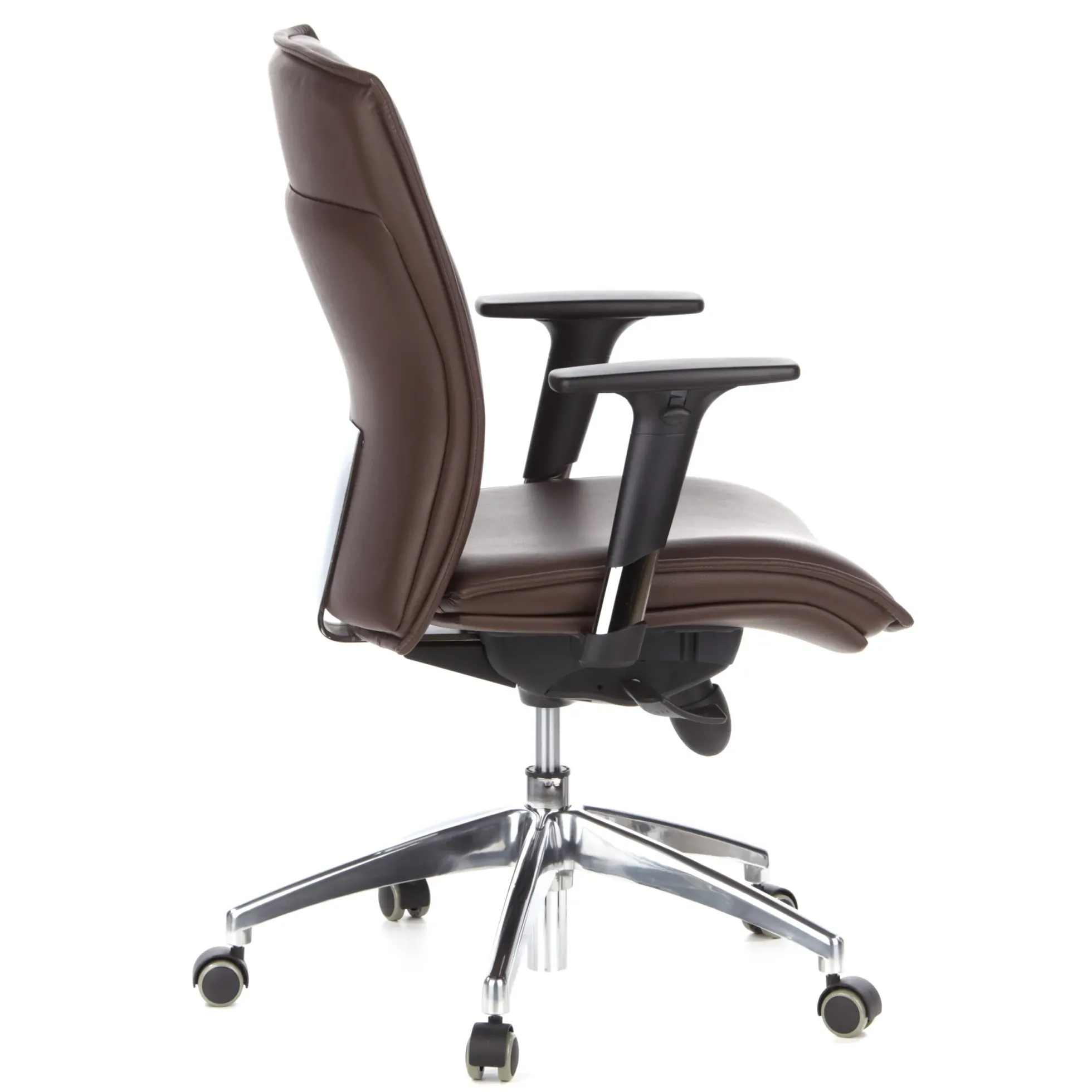 MURANO 10 - Luxus Chefsessel Dunkelbraun