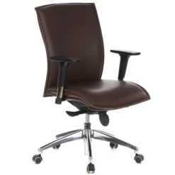 MURANO 10 - Luxus Chefsessel Dunkelbraun