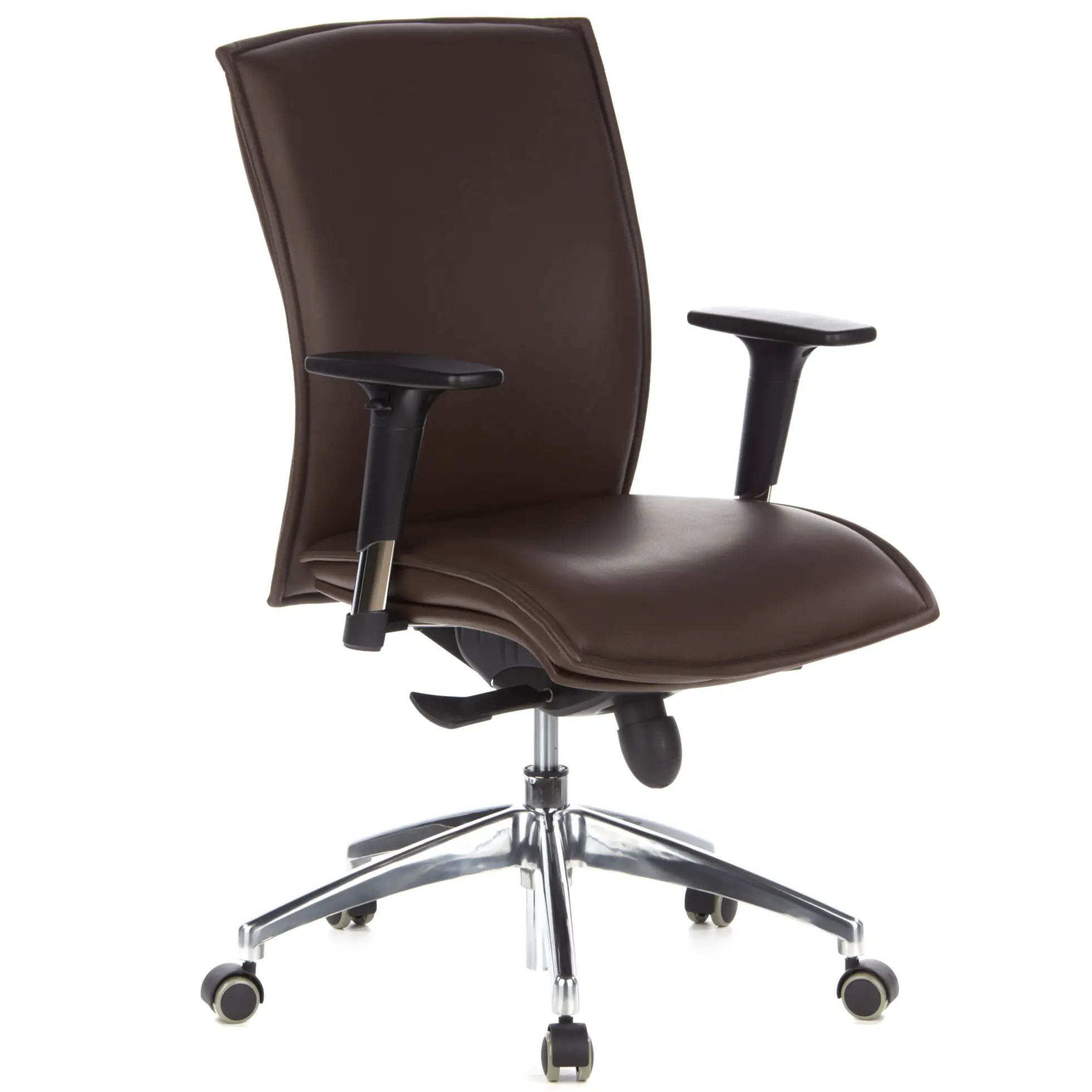 MURANO 10 - Luxus Chefsessel Dunkelbraun