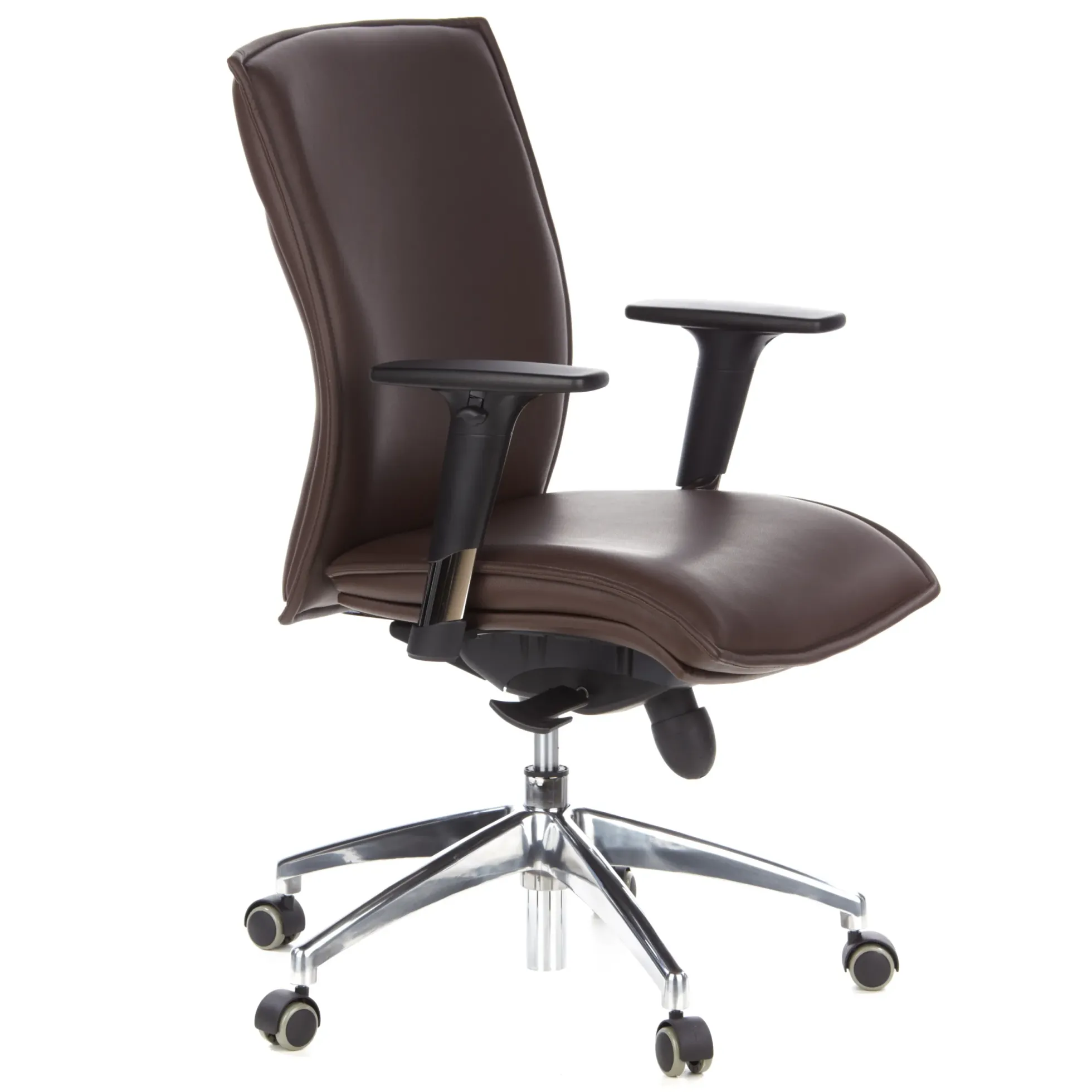 MURANO 10 - Luxus Chefsessel Dunkelbraun
