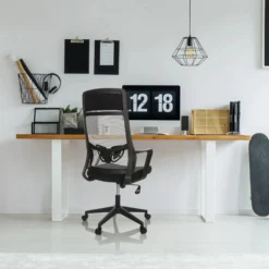 NEKEO - Home Office Bürostuhl Schwarz