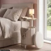 Nestup 1 - Beistelltisch Weiß/Eiche