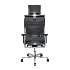 New Aluart Classic Leder - Chefsessel Schwarz
