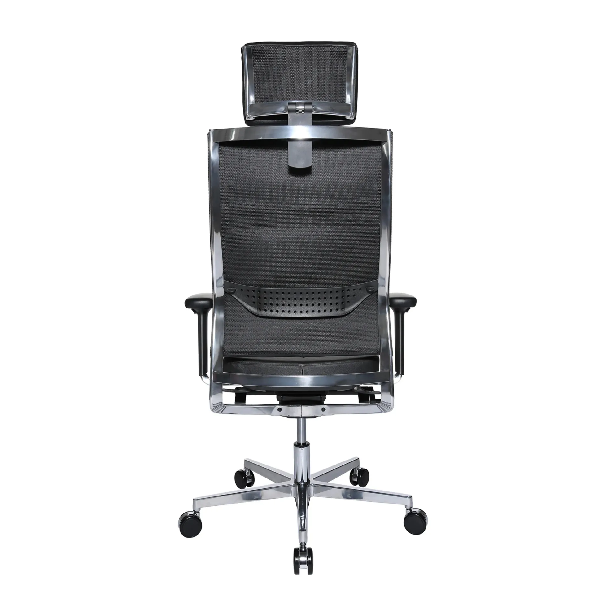 New Aluart Classic Leder - Chefsessel Schwarz