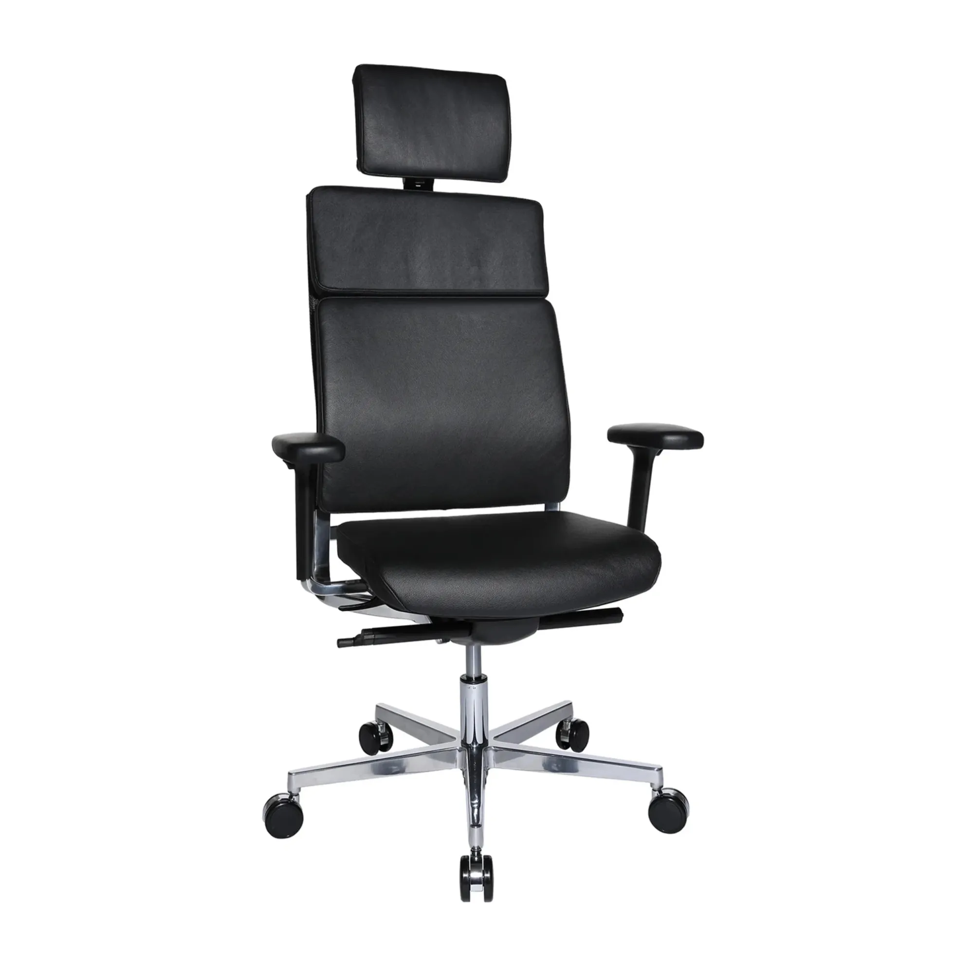 New Aluart Classic Leder - Chefsessel Schwarz