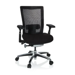 NOVA PRO ALU - High End Bürostuhl Schwarz