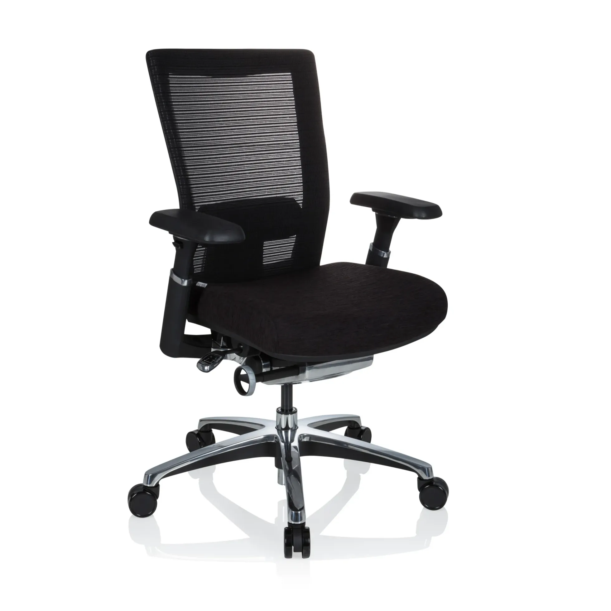NOVA PRO ALU - High End Bürostuhl Schwarz