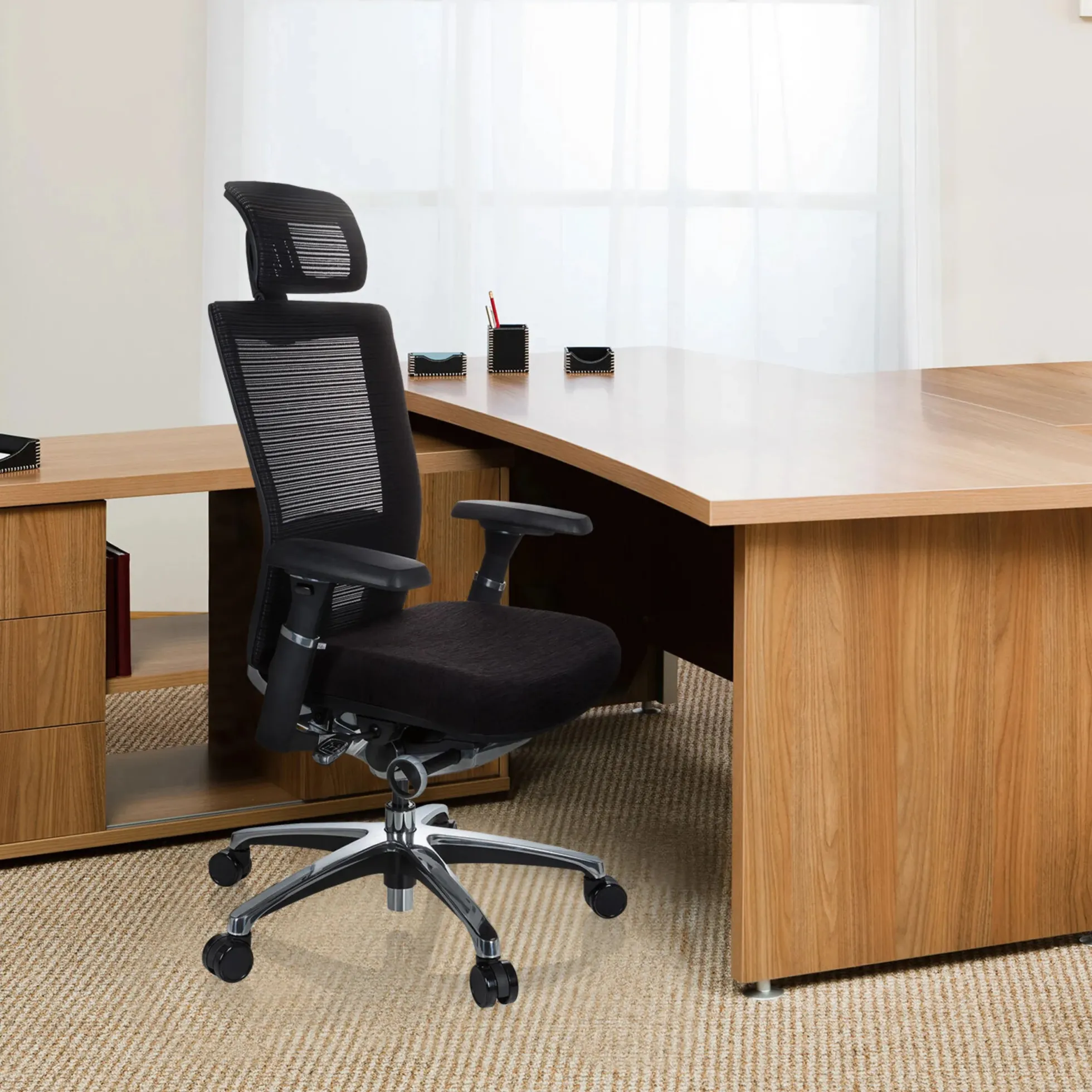 NOVA PRO I - High End Bürostuhl Schwarz