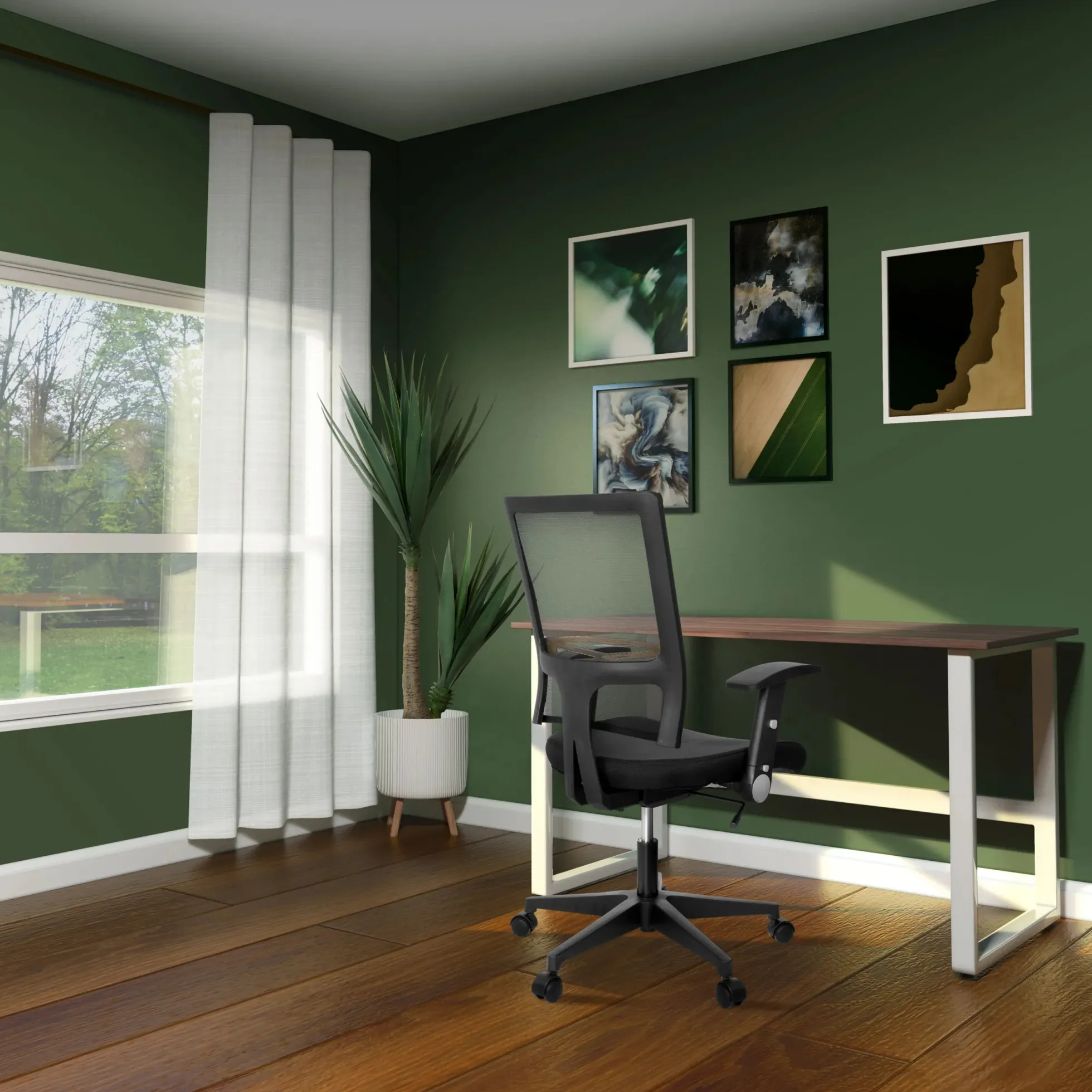 OFFICE R8 - Home Office Bürostuhl Schwarz