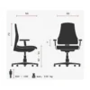 OFFICE RS1 - Luxus Chefsessel Schwarz