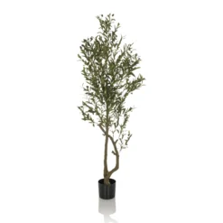 OLIVE I - Kunstpflanze Grün