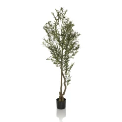 OLIVE I - Kunstpflanze Grün
