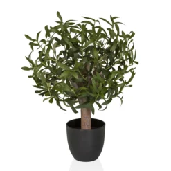 Olive S - Kunstpflanze Grün