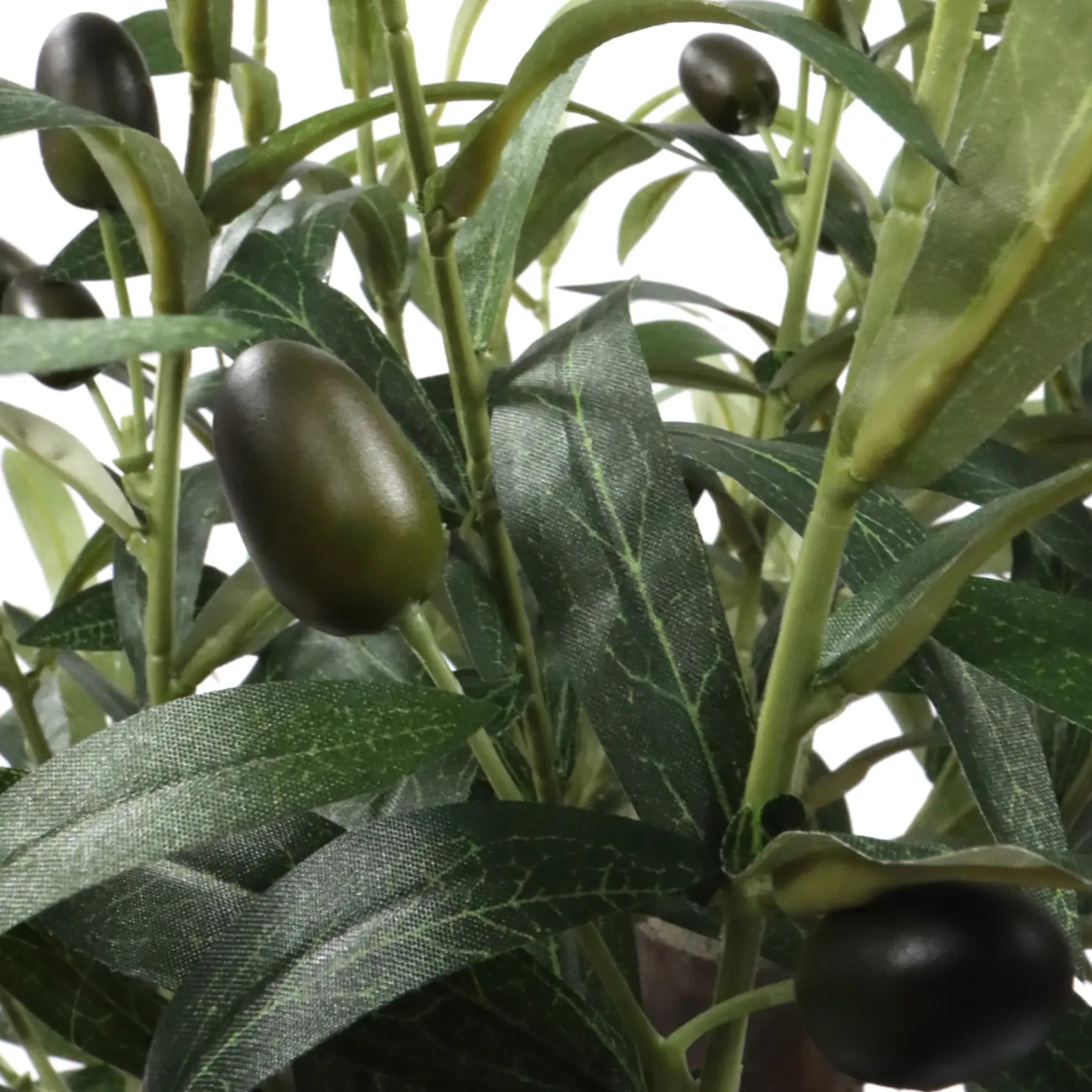 Olive S - Kunstpflanze Grün
