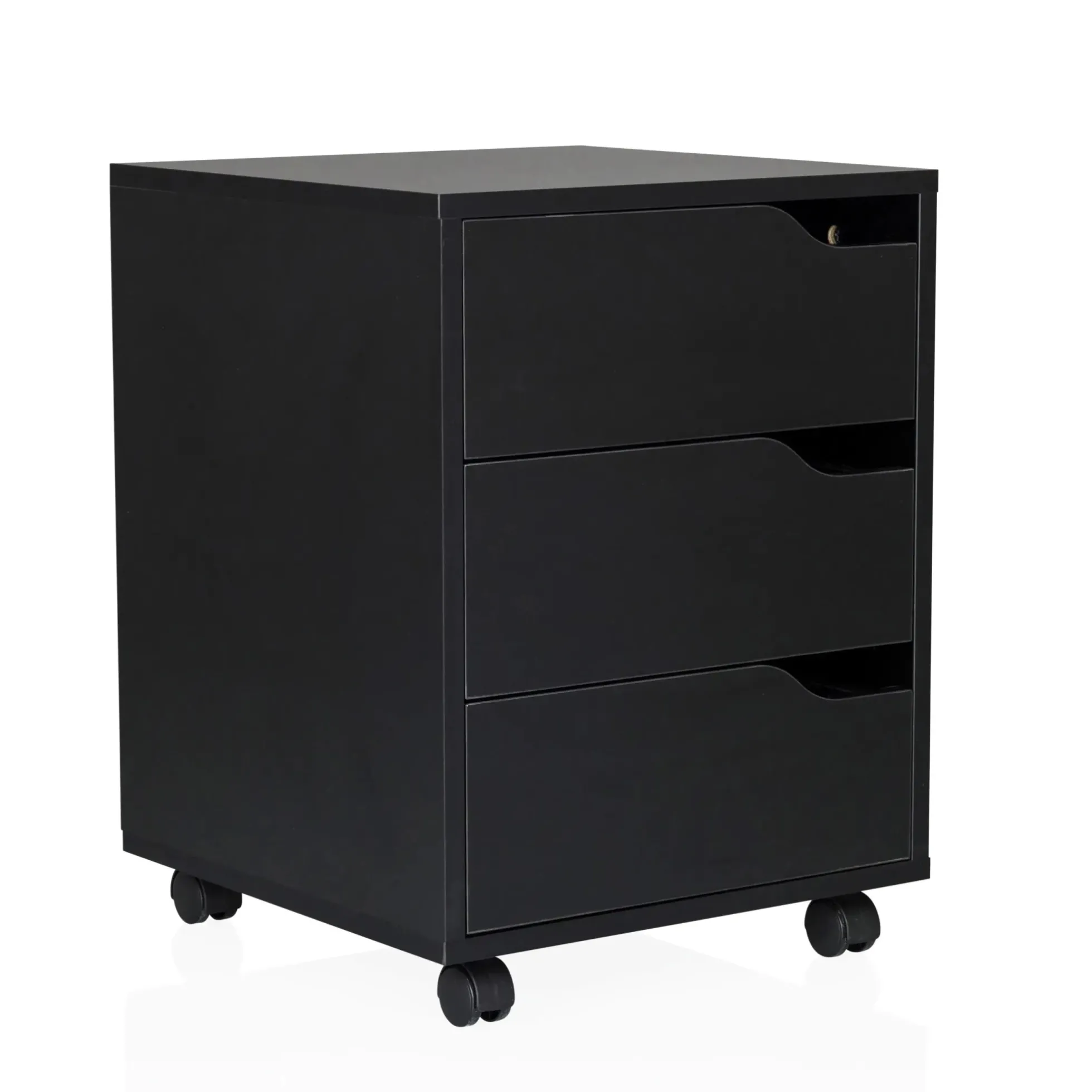 ORGANISER I - Rollcontainer Schwarz